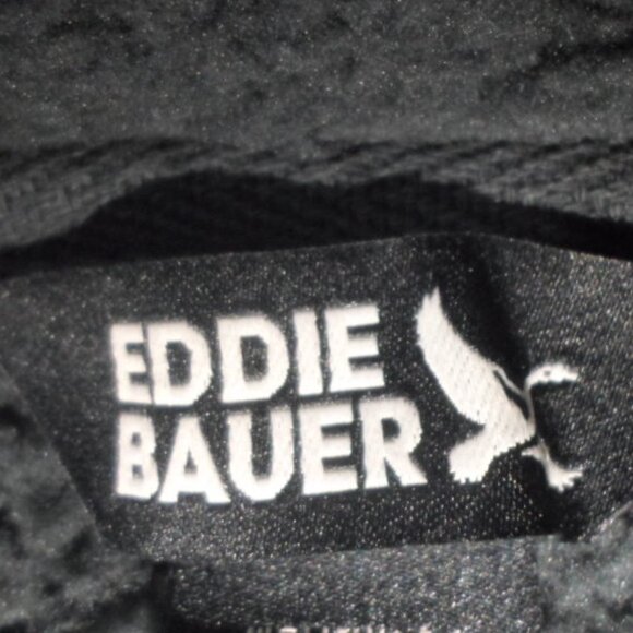 Eddie Bauer Womens Full Zip Fleece Jacket Solid Blue Gray CHOOSE SIZE - Picture 3 of 4